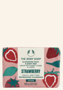 Strawberry Cleansing Face & Body Bar