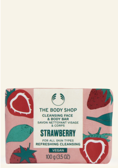 Strawberry Cleansing Face & Body Bar