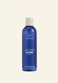 Blue Musk Hair And Body Wash 
