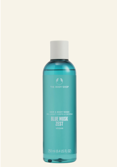 Blue Musk Zest Hair And Body Wash